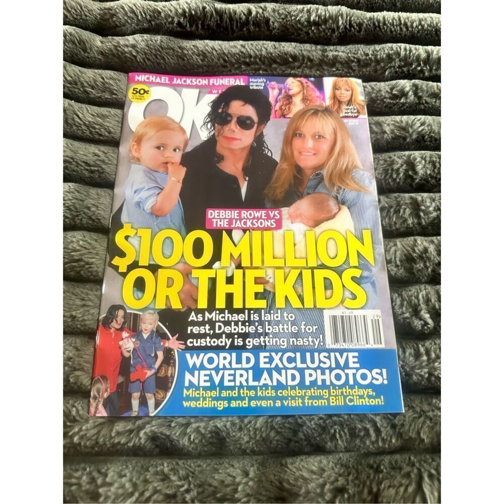 OK Magazine Michael Jackson Debbie Rowe Vs The Jackson 2009